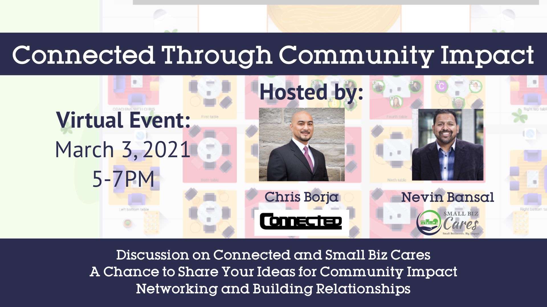 Virtual Event: Connected Through Community Impact