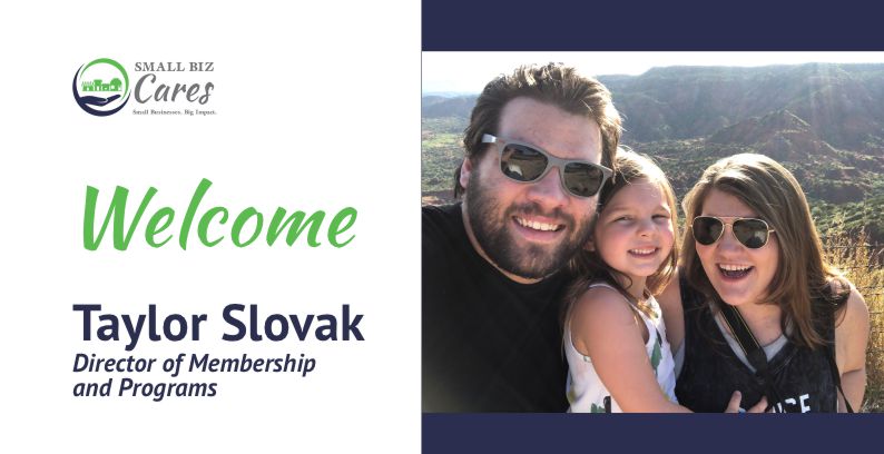 Meet Taylor Slovak, Small Biz Cares Director of Membership & Programs
