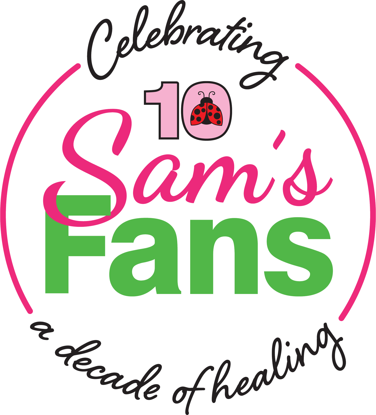 SamsFans-10Year-Logo-Pink